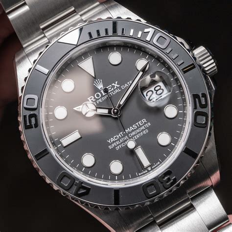 rolex all black yacht master|rolex yacht master 42 price.